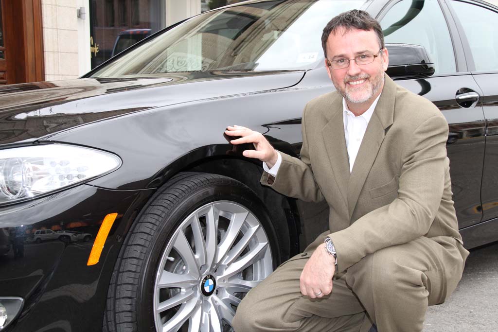 The Chief Marketing Officer of BMW, Jack Pitney was killed the other day 